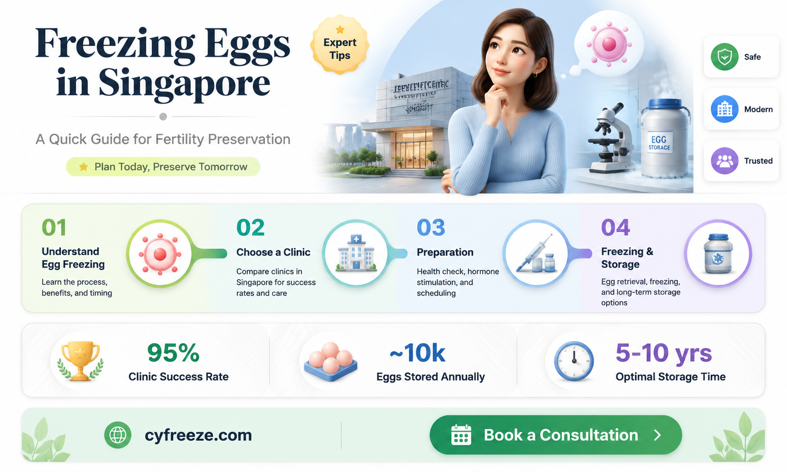 can you freeze eggs in singapore