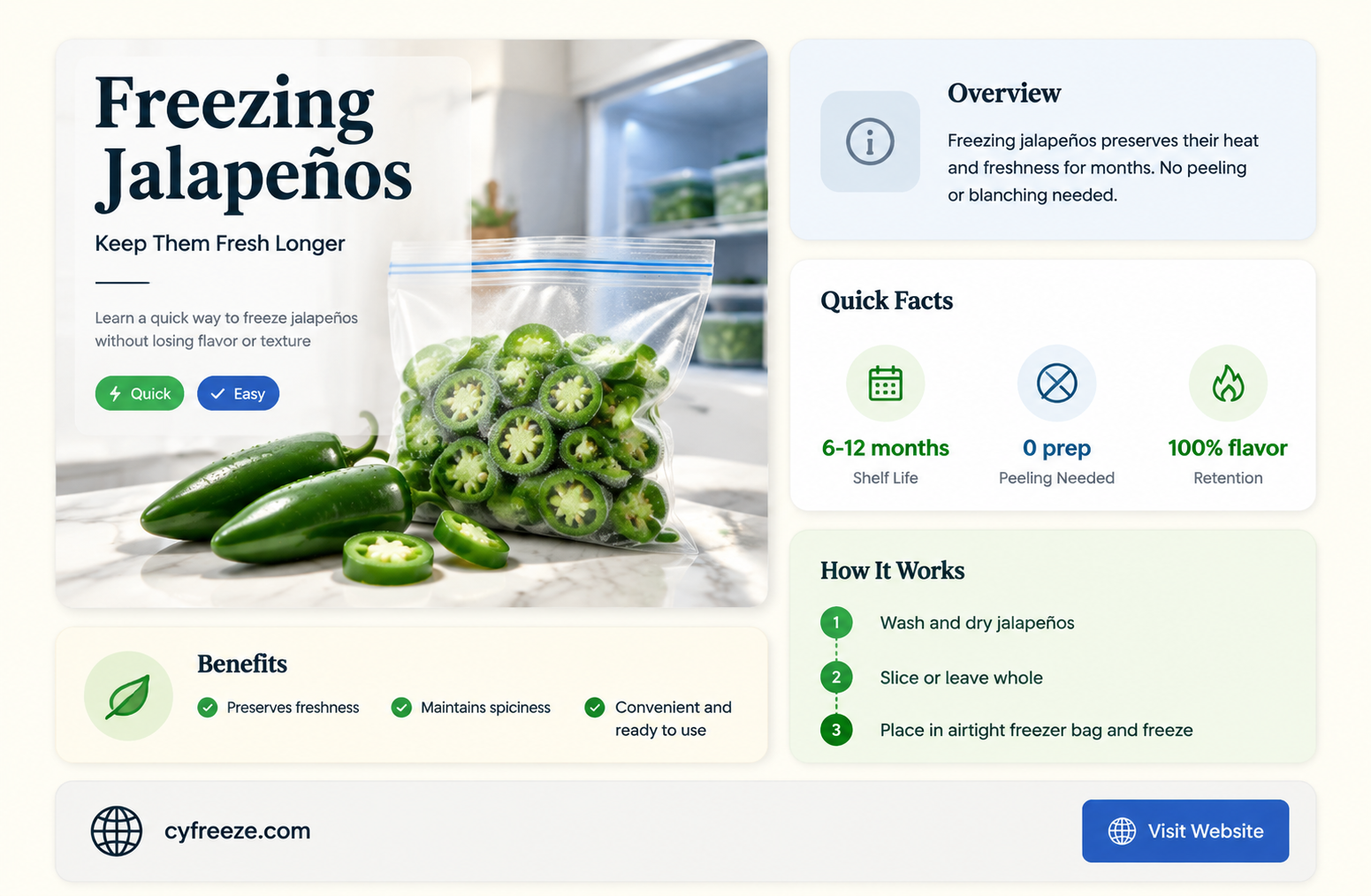can you freeze jalapenos to get them from going bad