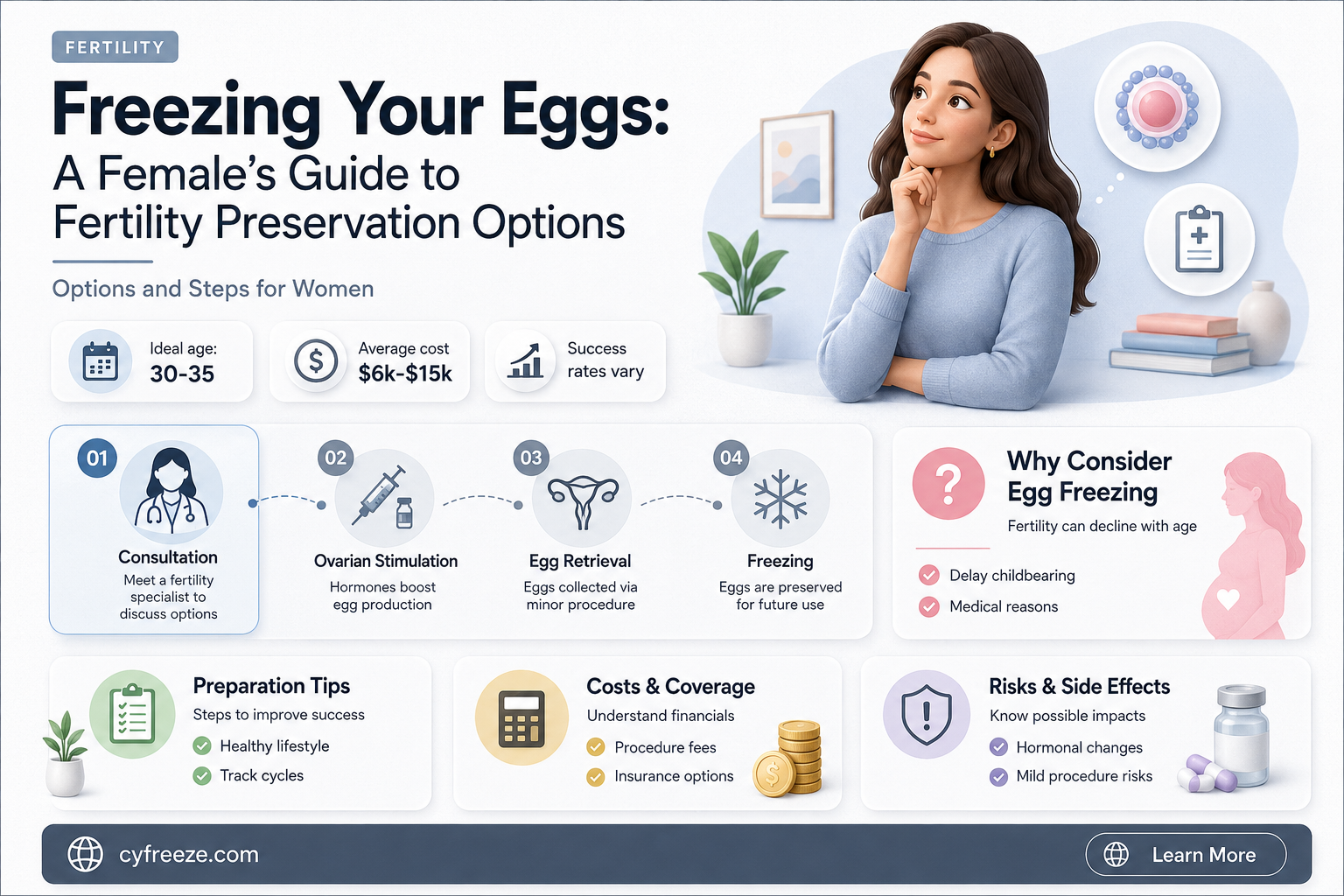 can you freeze your eggs fenale