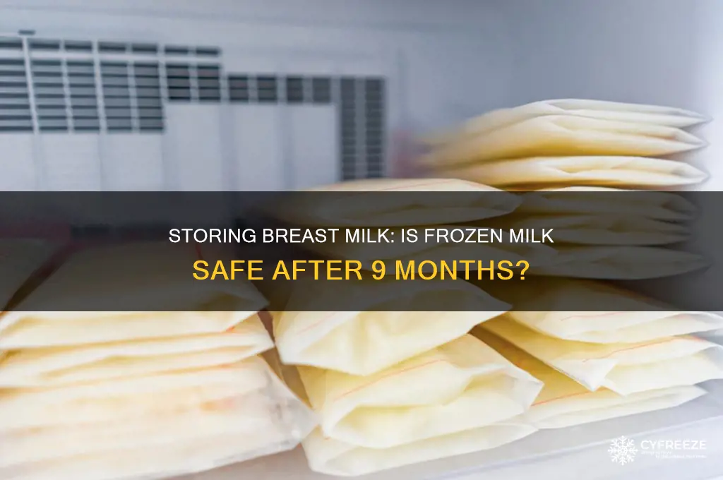 has anyone used breast milk over 9 months in freezer