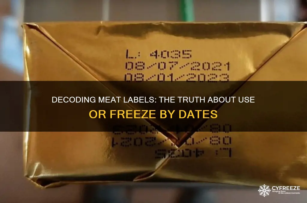 how accurate are use or freeze by date for meat
