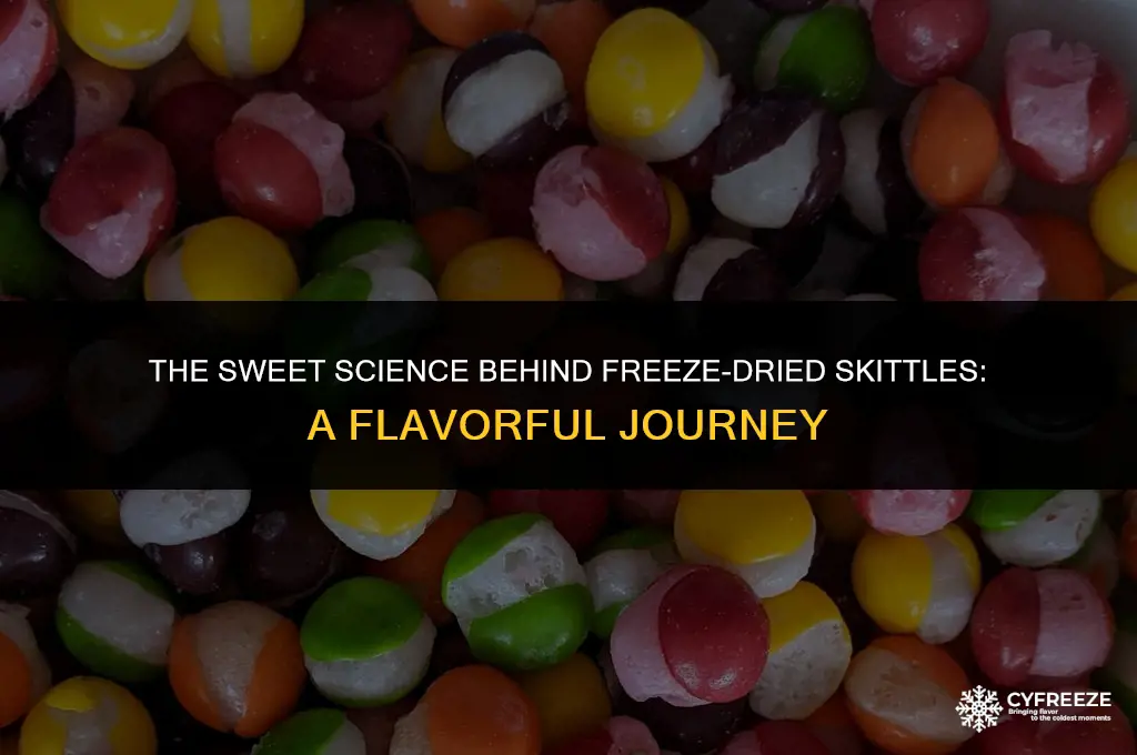 how are freeze dried skittles made