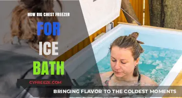 Optimal Chest Freezer Size for Ice Baths: A Comprehensive Guide