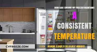 Maintaining Freezer Temperature: Tips for Consistent Cooling Performance