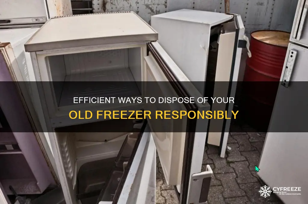 how can i get rid of a freezer