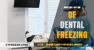 Quick Tips to Safely and Comfortably Eliminate Dental Freezing Effects