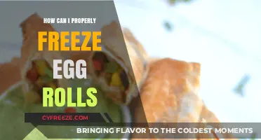 Mastering the Art of Freezing Egg Rolls: A Step-by-Step Guide