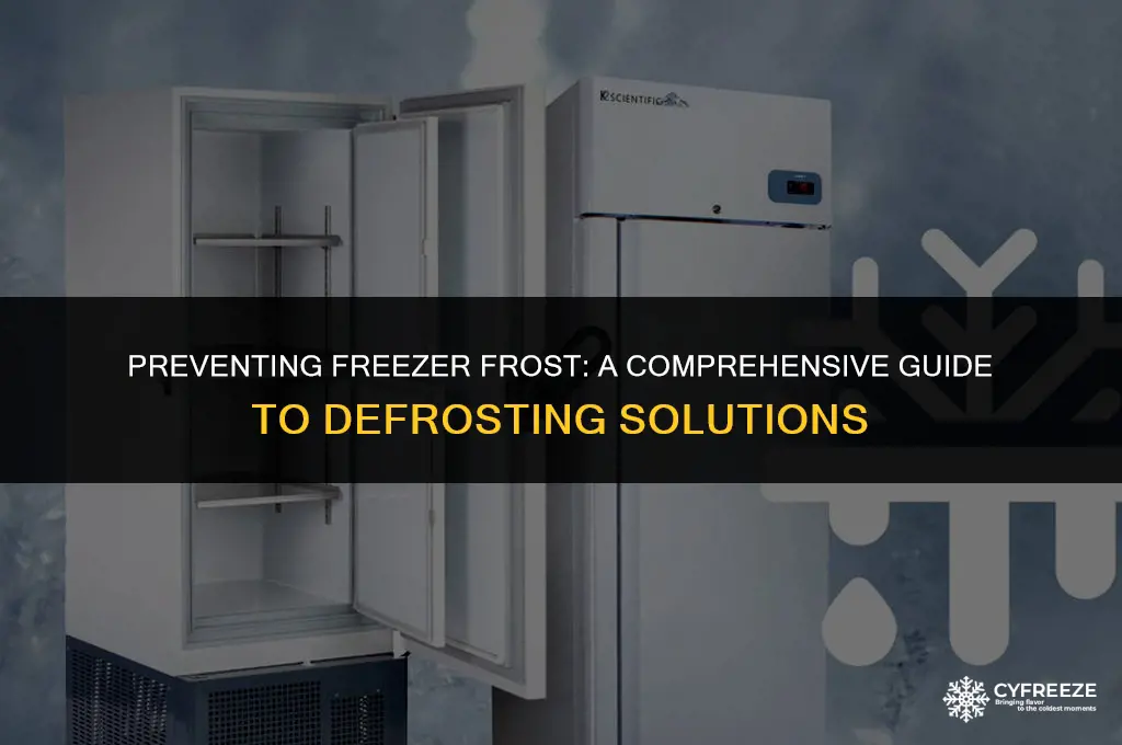 how can i stop my freezer icing up