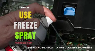 Effective Ways to Use Freeze Spray for Pain Relief and More