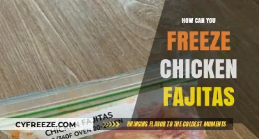 Savor the Flavor: A Guide to Freezing Chicken Fajitas