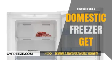 Domestic Freezer Temperatures: How Cold Can They Really Get?