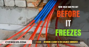 Preventing PEX Pipe Freezing: Understanding Cold Temperature Limits and Risks