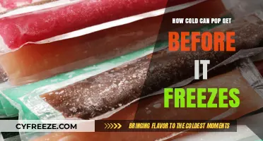 Chilling Facts: When Does Pop Turn to Ice?