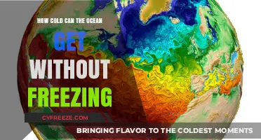 Exploring Ocean Temperatures: How Cold Can Waters Get Without Freezing?