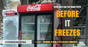 Chilling Pepsi: The Ultimate Guide to Freezing Point