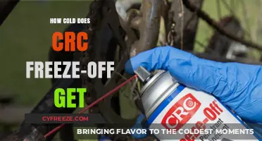 CRC Freeze-Off Temperature: How Cold Does It Actually Get?