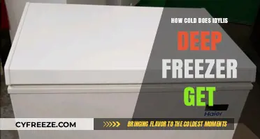Idylis Deep Freezer Temperature: How Cold Can It Really Get?