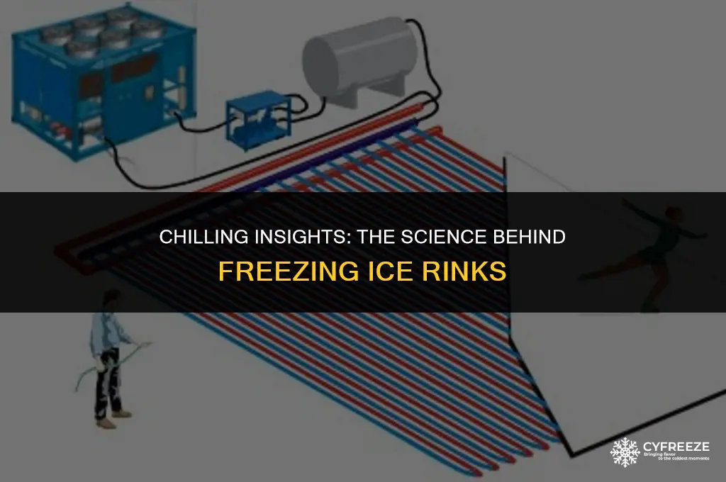 how cold for how long for ice rink to freeze