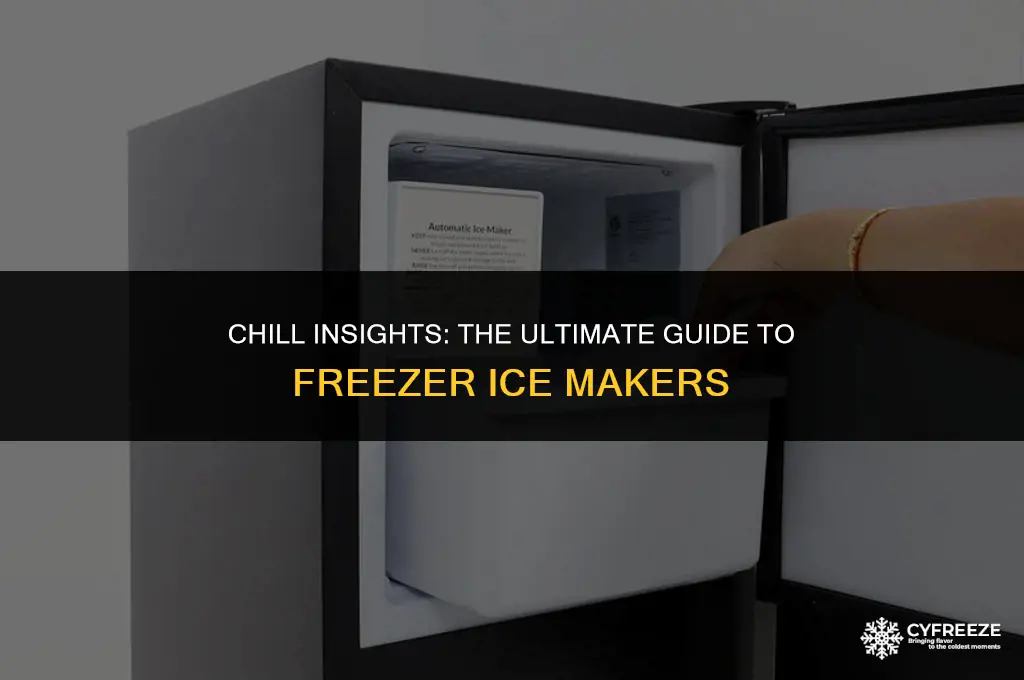 how cold freezer ice maker
