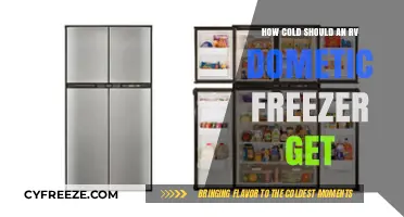 Optimal RV Dometic Freezer Temperature: How Cold is Just Right?