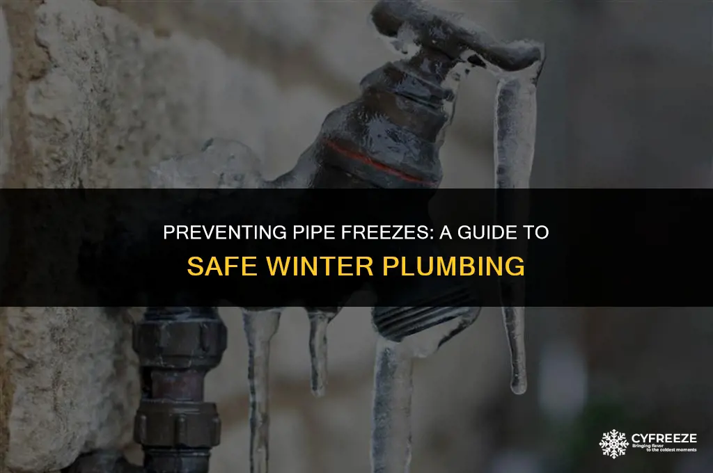 how cold will wrapped pipes take before freezing
