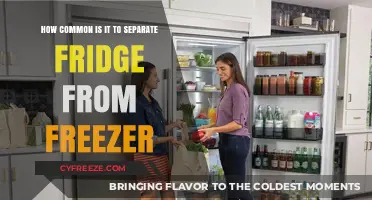 Exploring the Trend: Are Separate Fridge and Freezer Units Common?