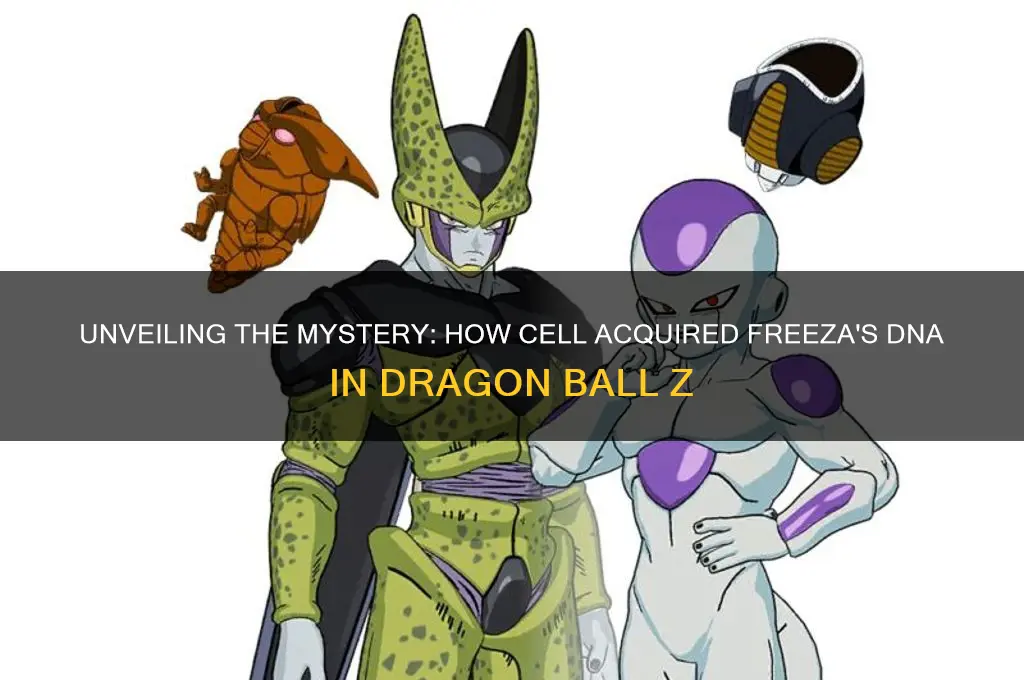 how did cell get freezas dna
