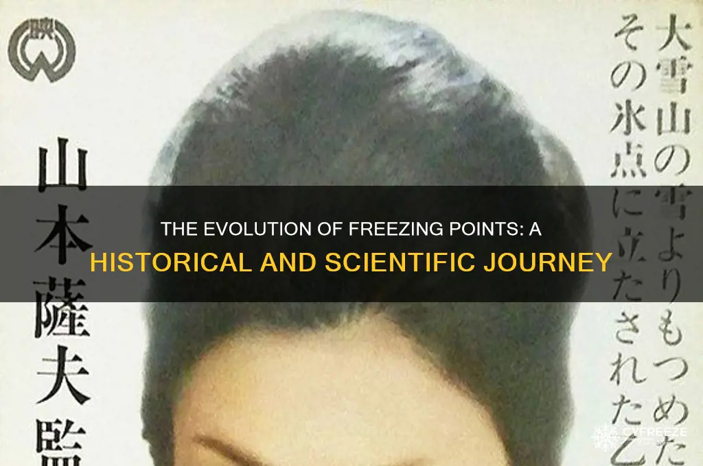how did freezing points come about