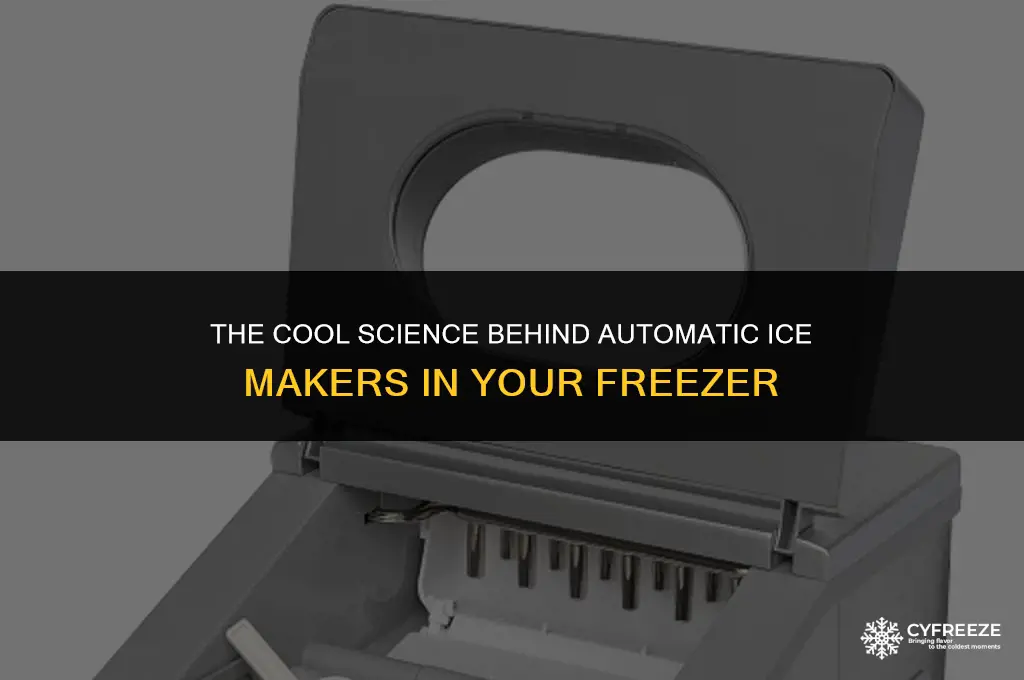 how do automatic ice makers in your freezer work