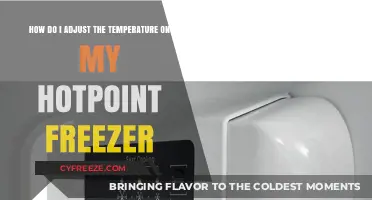 Easy Steps to Adjust Temperature on Your Hotpoint Freezer