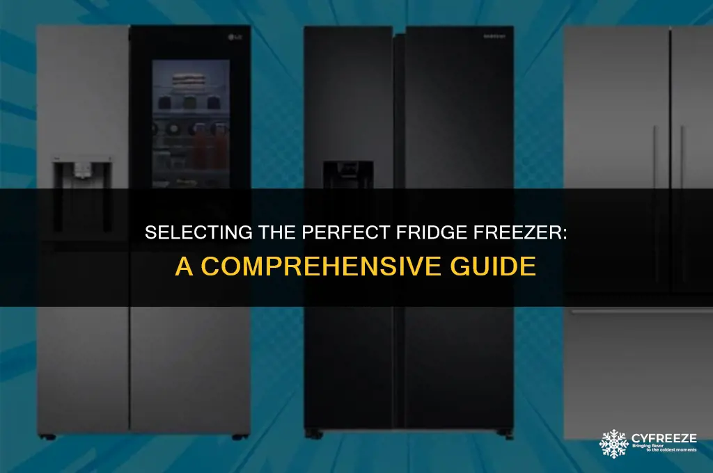 how do i choose a fridge freezer
