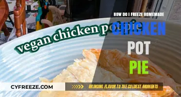 From Oven to Freezer: The Ultimate Guide to Freezing Homemade Chicken Pot Pie