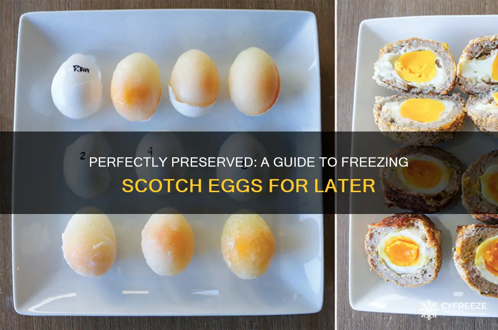 how do i freeze scotch eggs