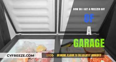 Efficiently Removing a Freezer from Your Garage: Tips and Tricks