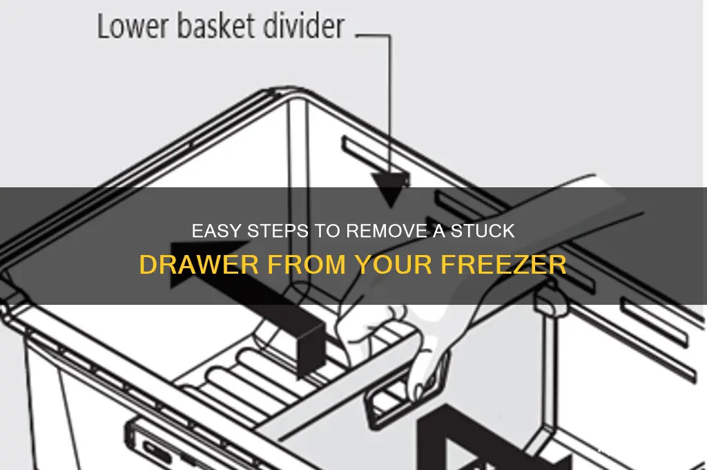 how do i get drawer out of my freezer