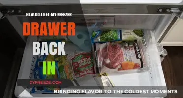 Easy Steps to Reinstall Your Freezer Drawer Like a Pro