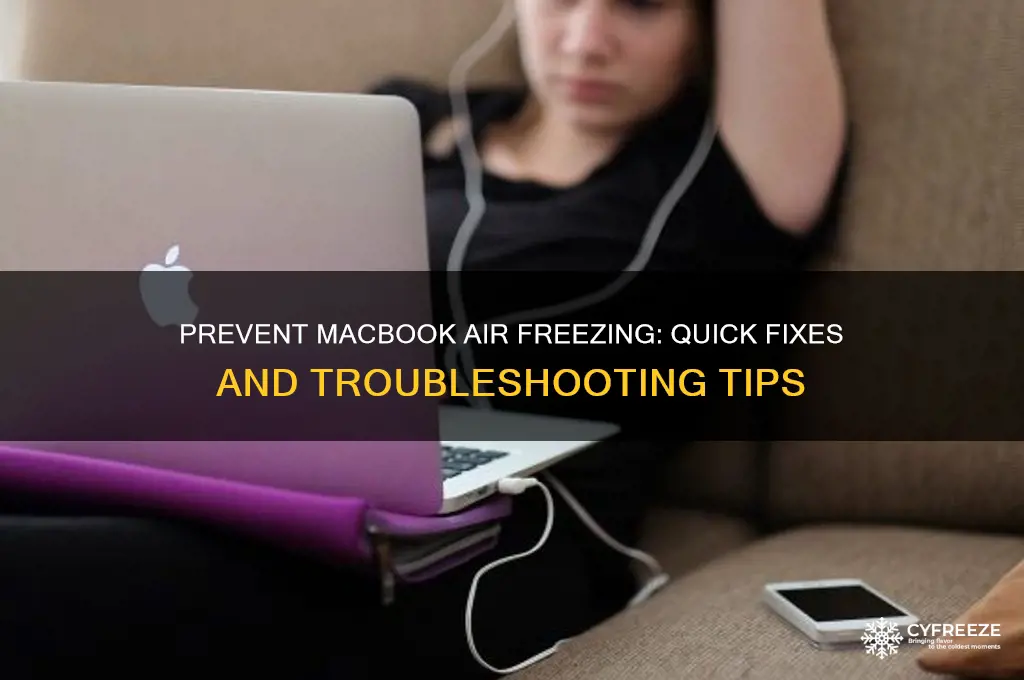 how do i get my macbook air to not freeze