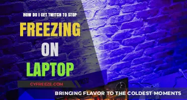 Fix Twitch Freezing on Laptop: Quick Solutions for Smooth Streaming