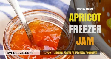 Sweet and Simple: Homemade Apricot Freezer Jam Recipe