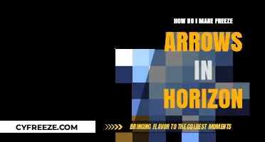 Crafting Freeze Arrows in Horizon: A Step-by-Step Guide
