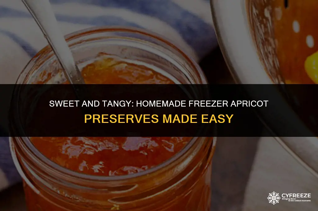 how do i make freezer apricot preserves