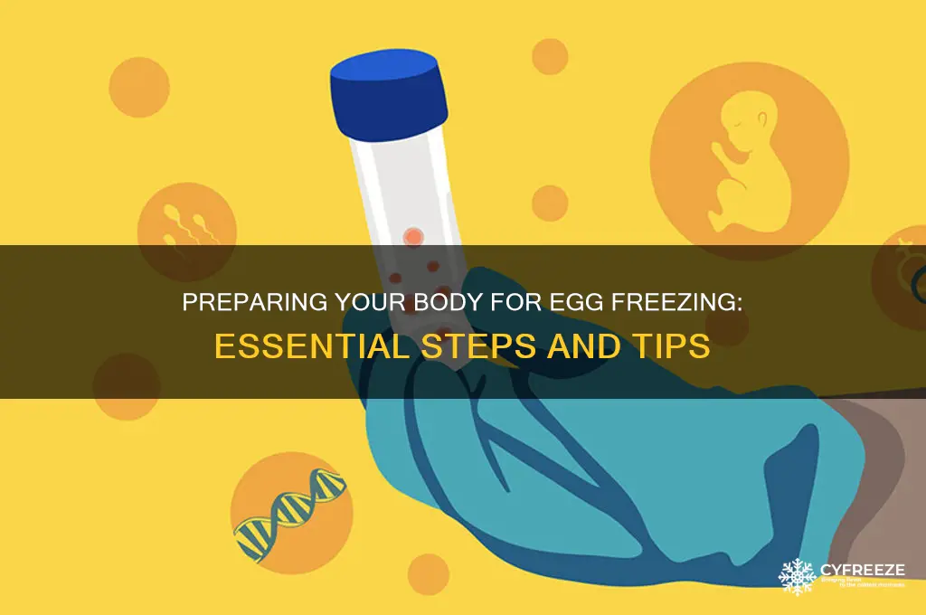 how do i prepare my body for egg freezing