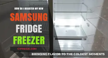 Easy Steps to Register Your New Samsung Fridge Freezer