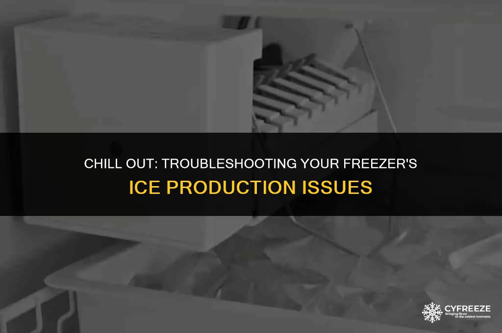 how do i stop my freezer from making ice