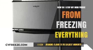 Preventing Your Mini Fridge from Turning Your Food into Ice