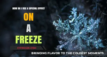 Mastering Special Effects: Enhancing Your Freeze with Creative Techniques