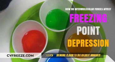 Intermolecular Forces and Their Impact on Freezing Point Depression