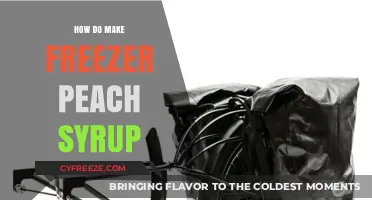 Sweet Preserve: A Simple Guide to Freezer Peach Syrup