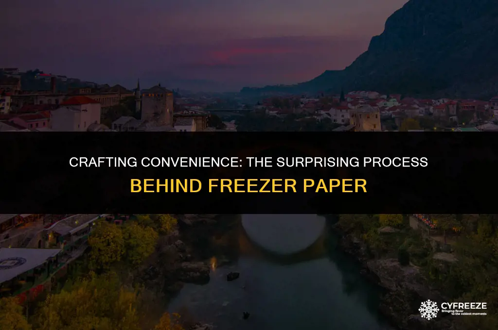 how do they make freezer paper