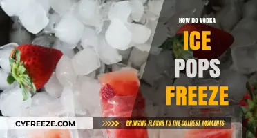Chill Out: The Science Behind Freezing Vodka Ice Pops